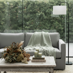ANDREA SAGE Cotton Muslin Throw