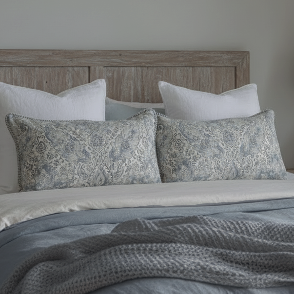 DANI Printed Linen Pillow Cover