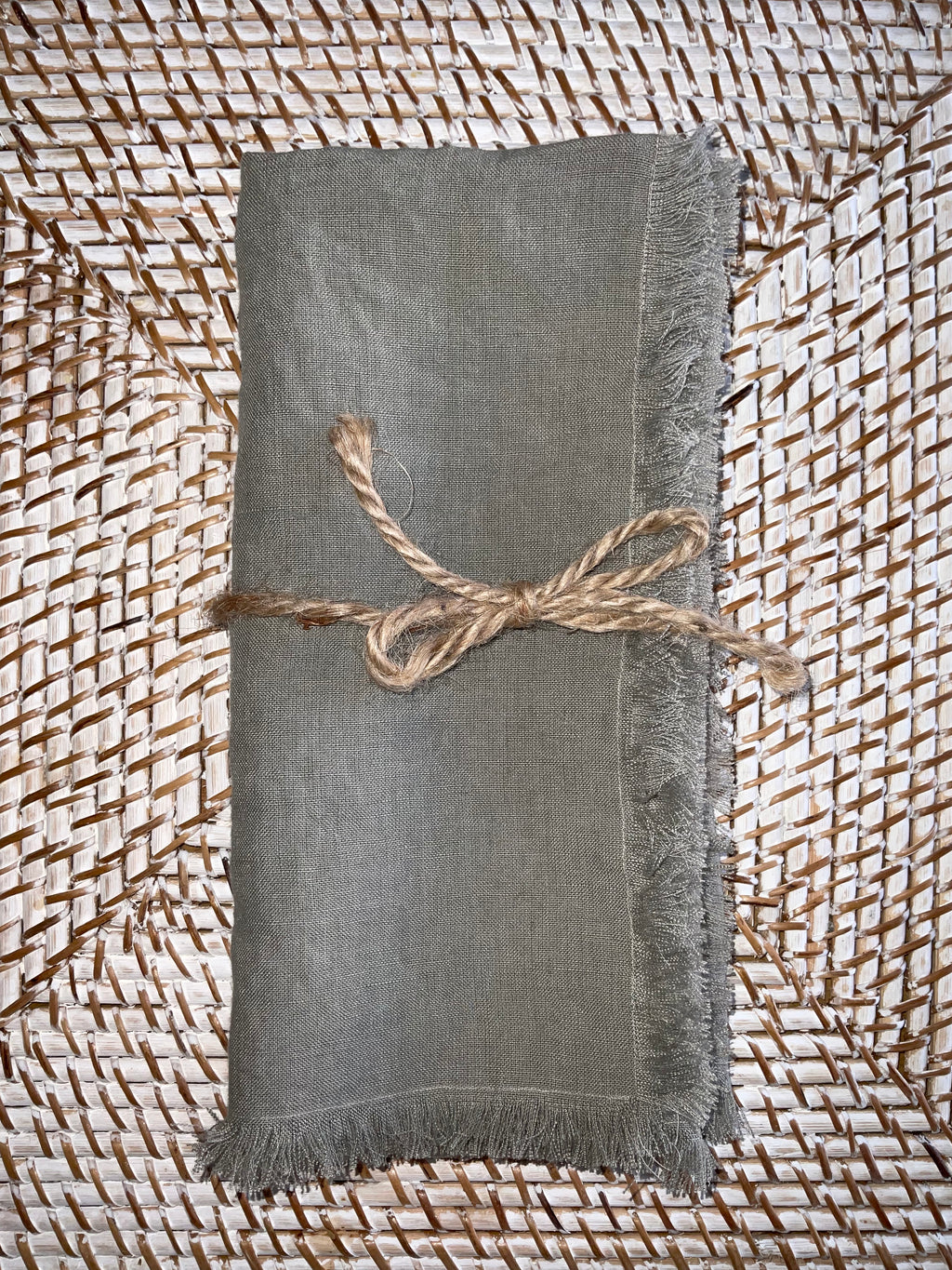 MALI set of 2 linen napkins