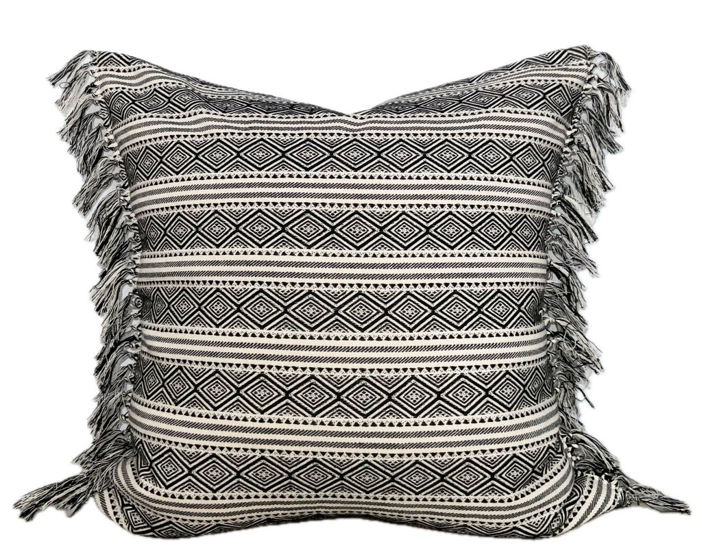 AZA Fringed Pillow Cover