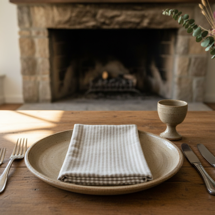 LISA set of 2 cotton napkins
