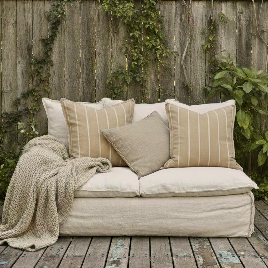MARINA BEIGE Pillow Cover