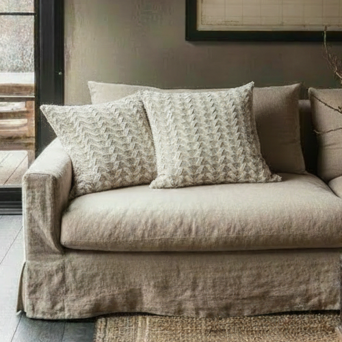 AIMEE IVORY Pillow Cover