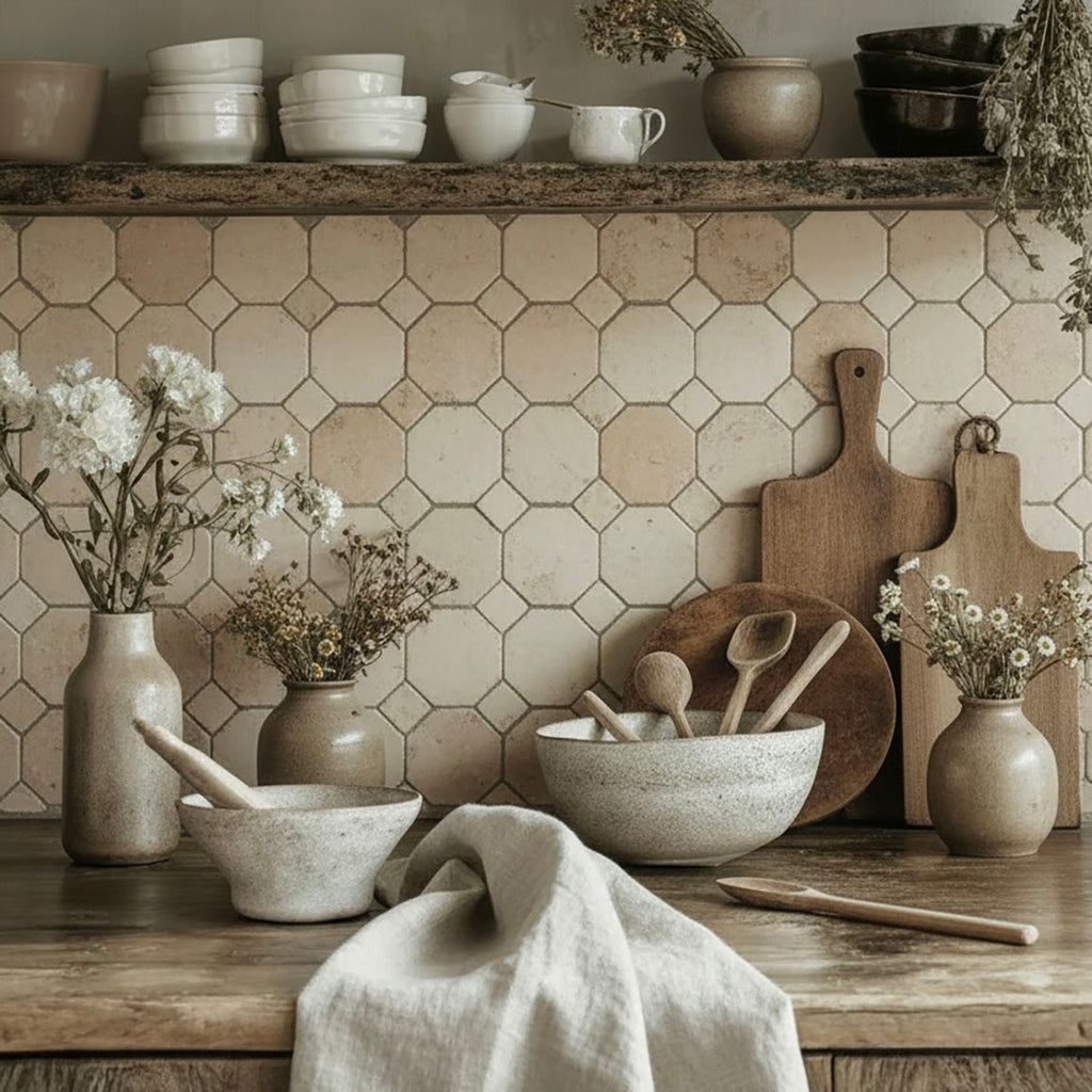 ELLY Linen Kitchen Towel