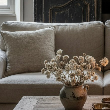 ANVERSA Washed Linen Pillow Cover